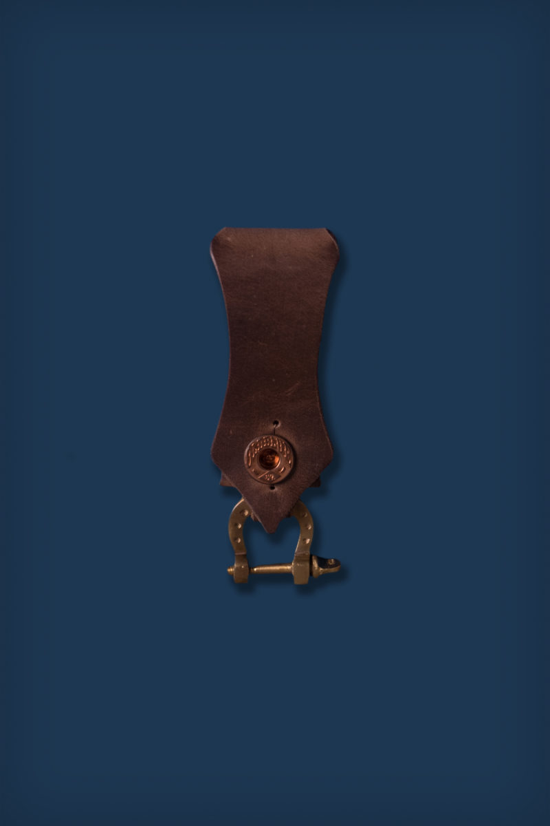 Oldblue Horseshoe Keychain Nat - MAIN IMAGE