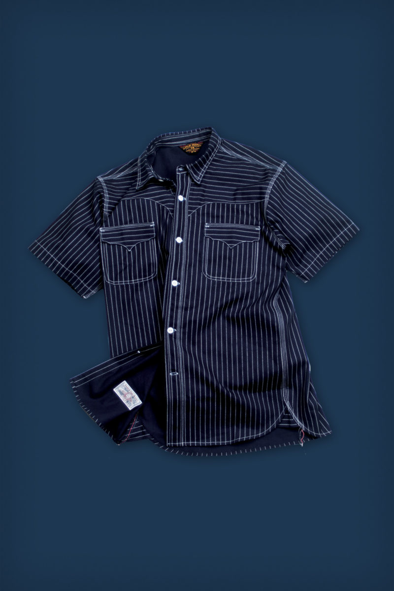 Work Shirt Type IX - 8 Oz Indigo Wabash - Main Image - 1