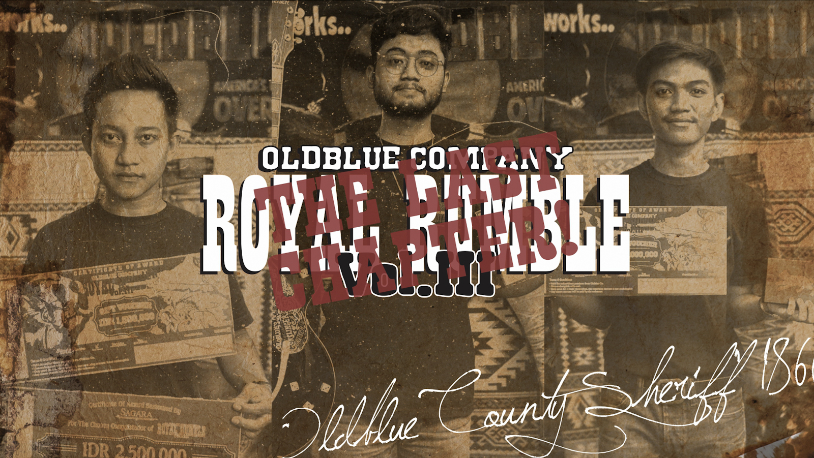 Oldblue Royal Rumble Vol. III - The Enthronement!