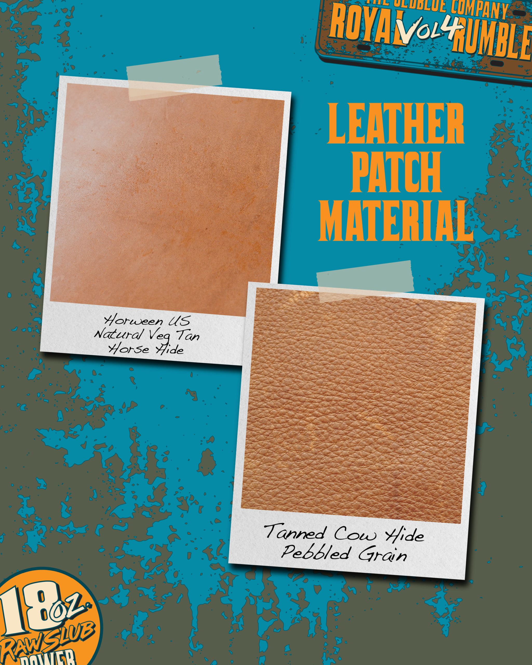 THE LEATHER PATCH MATERIAL