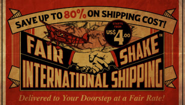 Oldblue Fair Shake™ International Shipping Option!