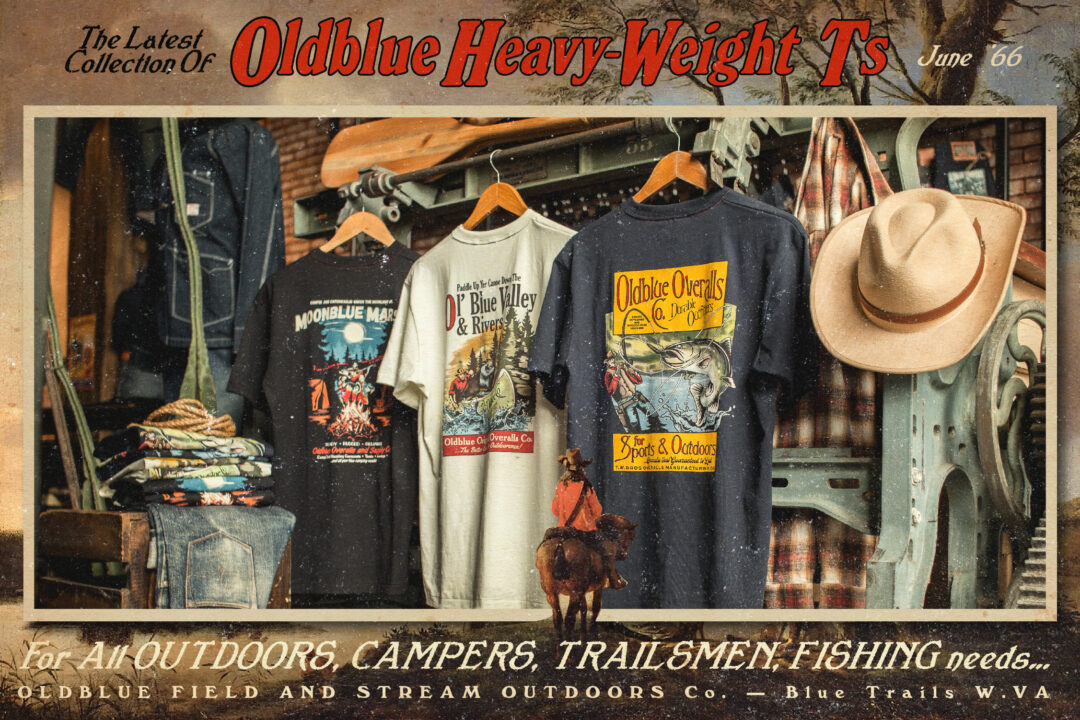 STEP INTO THE WILD With The Latest Oldblue Heavy T's!