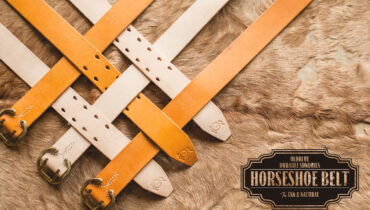 BUCKLE UP FOR LUCK WITH THE HORSESHOE BELT!