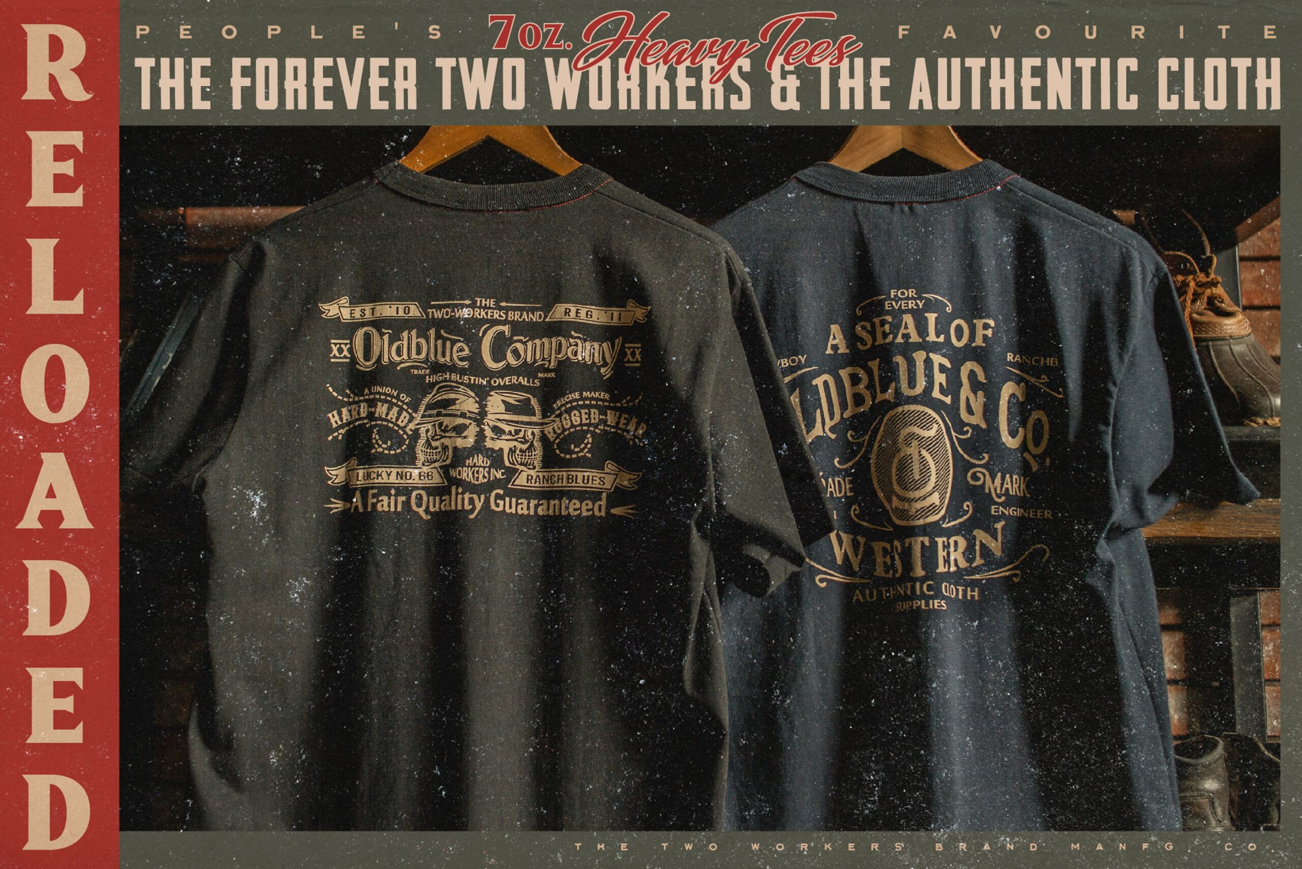 Fresh Stampede Of The Authentic Cloth & Forever Two Workers!