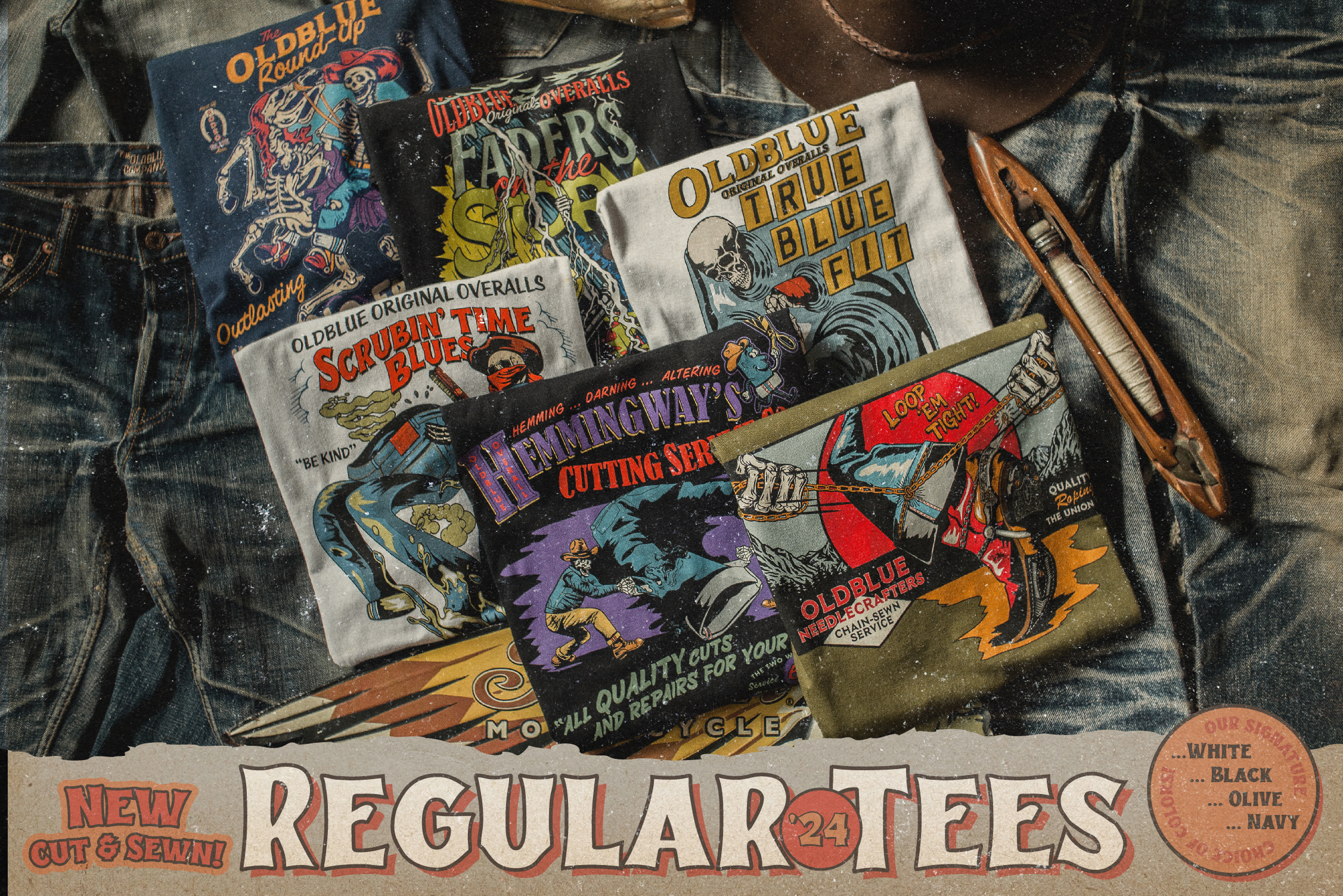 JUST IN: The 1st Drop of ‘24 Regular T’s Collection