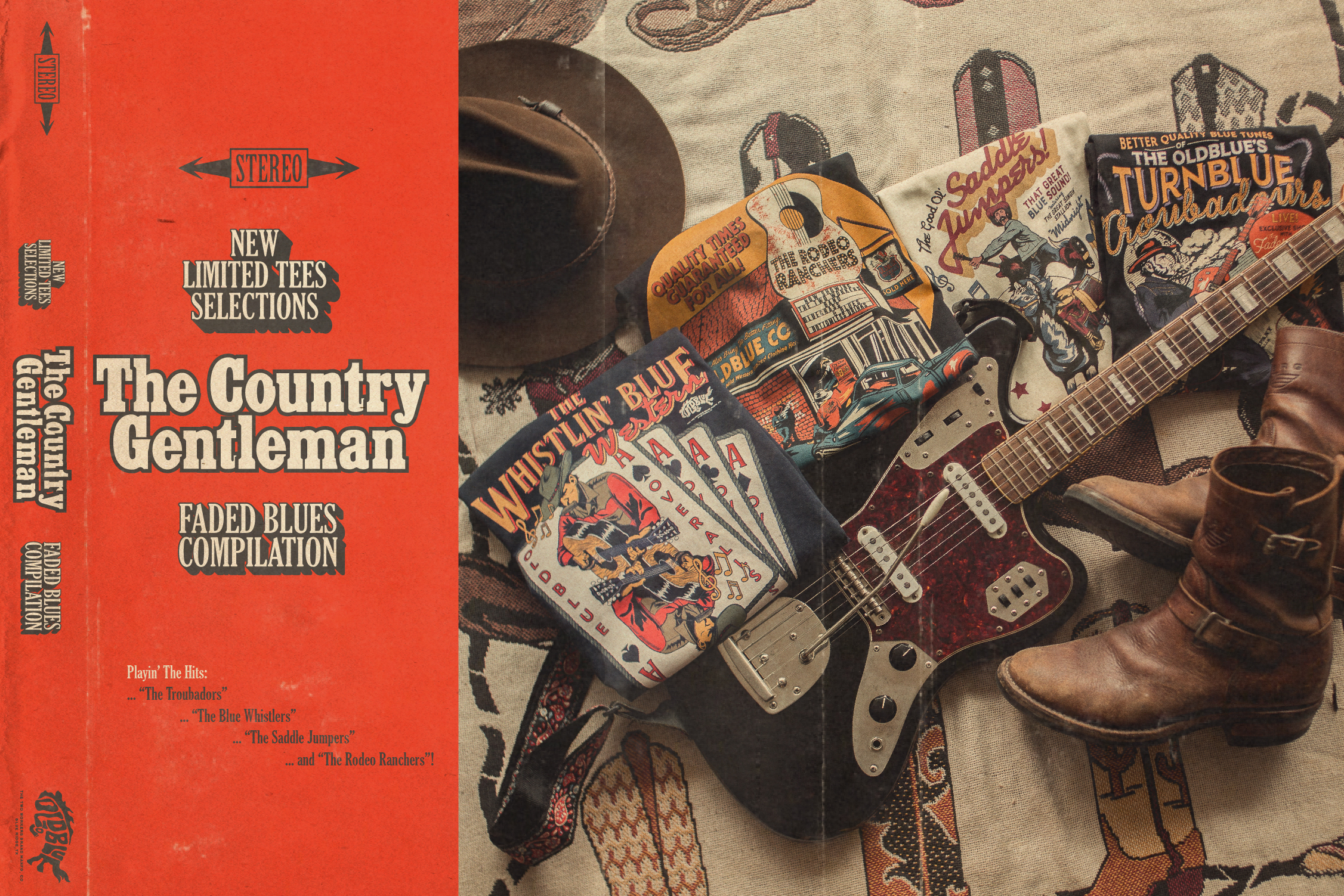 CRANK UP THE JUKEBOX With The Latest Oldblue Heavy T's!