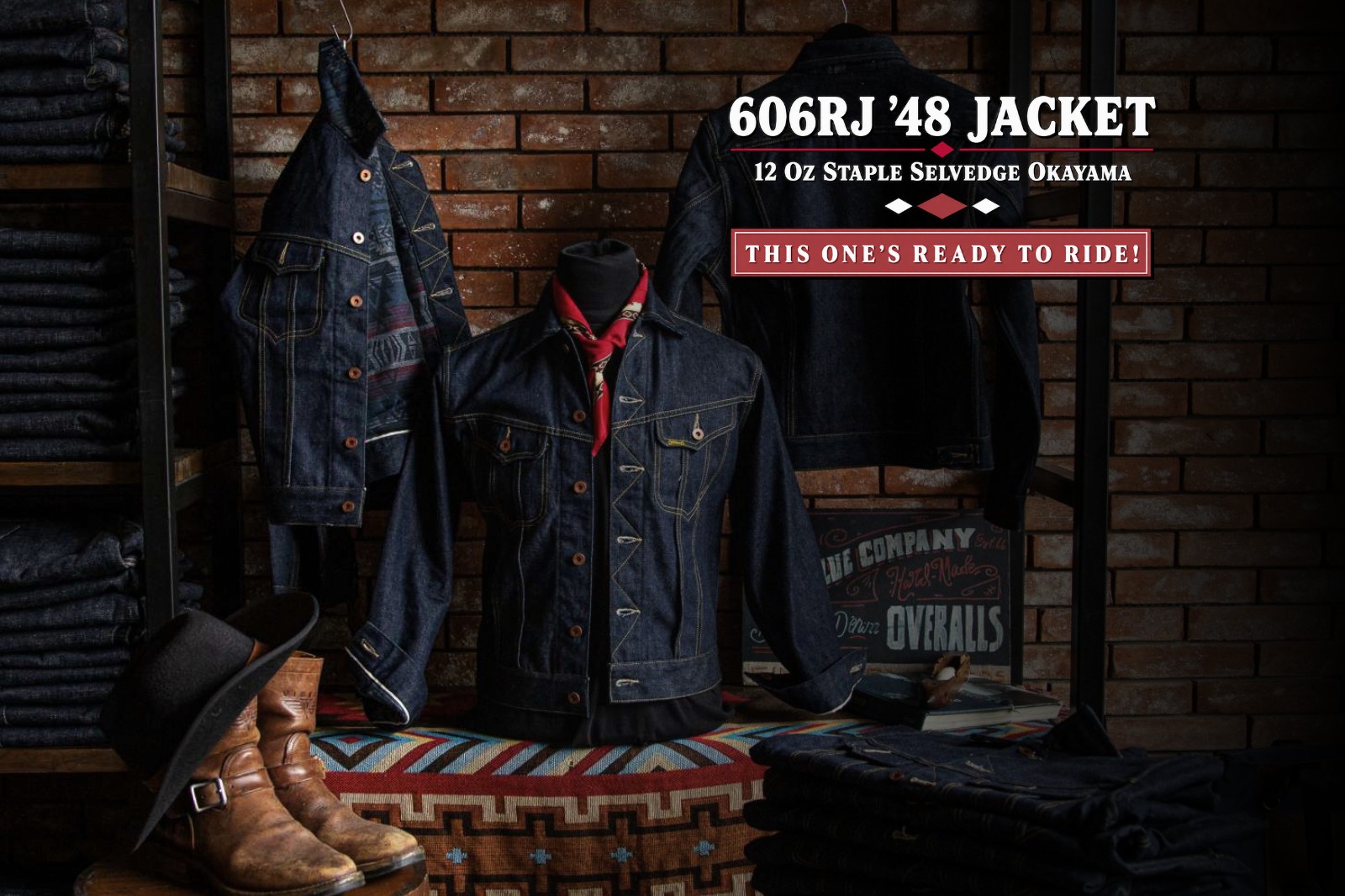 606RJ ’48 Jacket: Built From an Old Rider’s Trail!